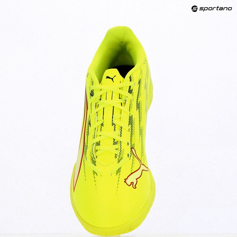 Focicipő PUMA Ultra 6 Play IT yellow alert/puma black/glowing red/lime squeeze 9