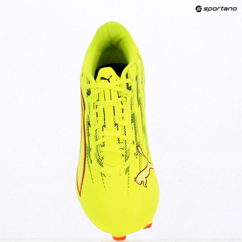 Focicipő PUMA Ultra 6 Play FG/AG yellow alert/puma black/glowing red/lime squeeze 9