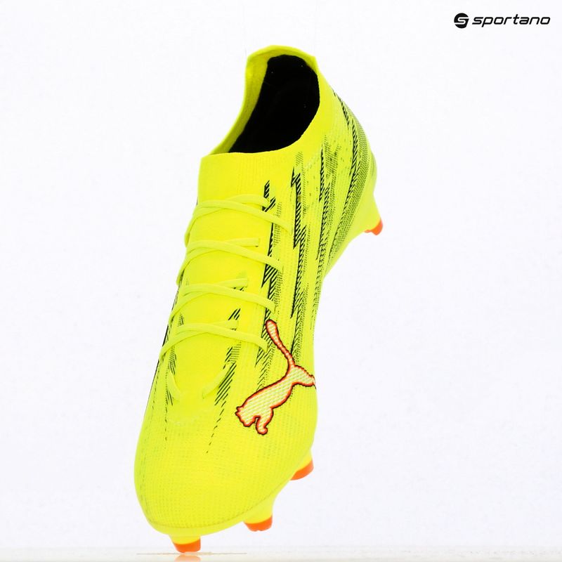 Focicipő PUMA Ultra 6 Pro FG/AG yellow alert/puma black/glowing red/lime squeeze 9