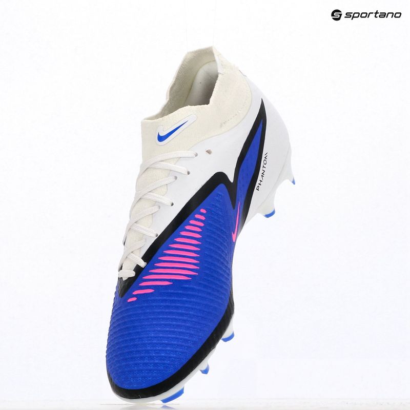 Férfi focicipő Nike Phantom 6 High Academy FG/MG racer blue/white/pink blast 12
