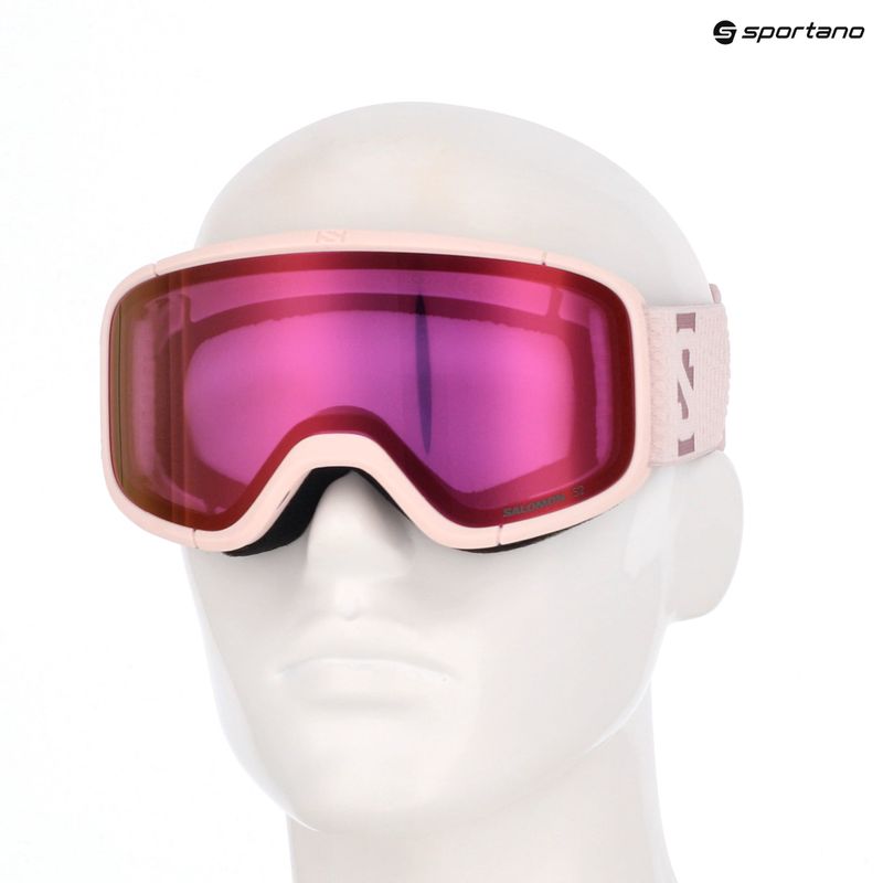 Síszemüveg Salomon Aksium 2.0 S heavenly pink/ml ruby 12