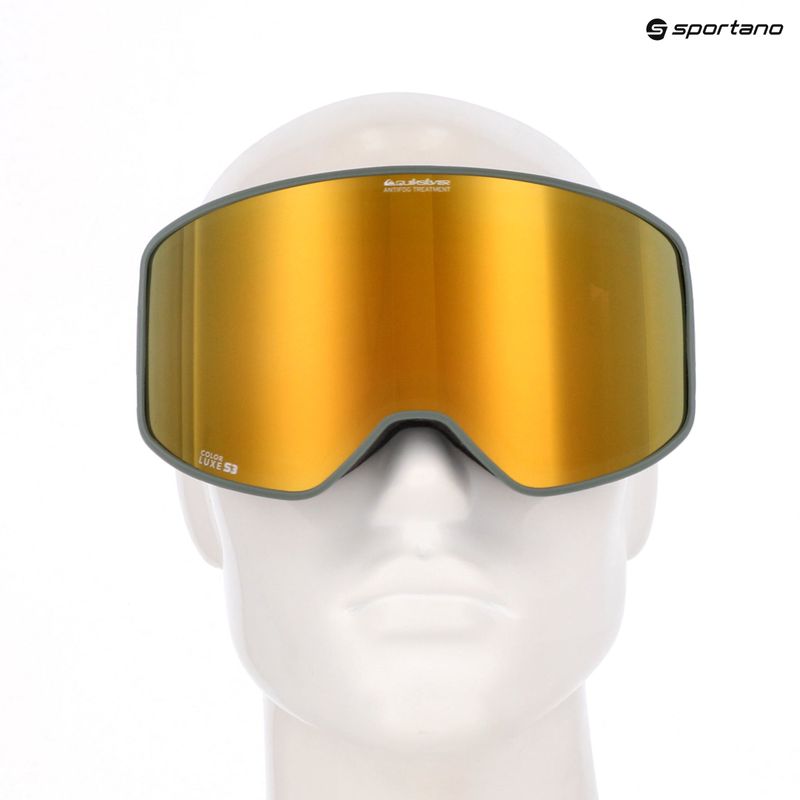 Síszemüveg Quiksilver Storm dark ivy/clux ml gold 6
