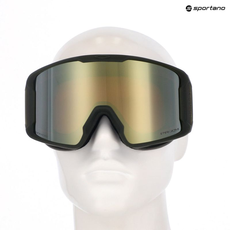 Síszemüveg Oakley Line Miner L matte b1b dark brush/prizm sage gold iridium 5
