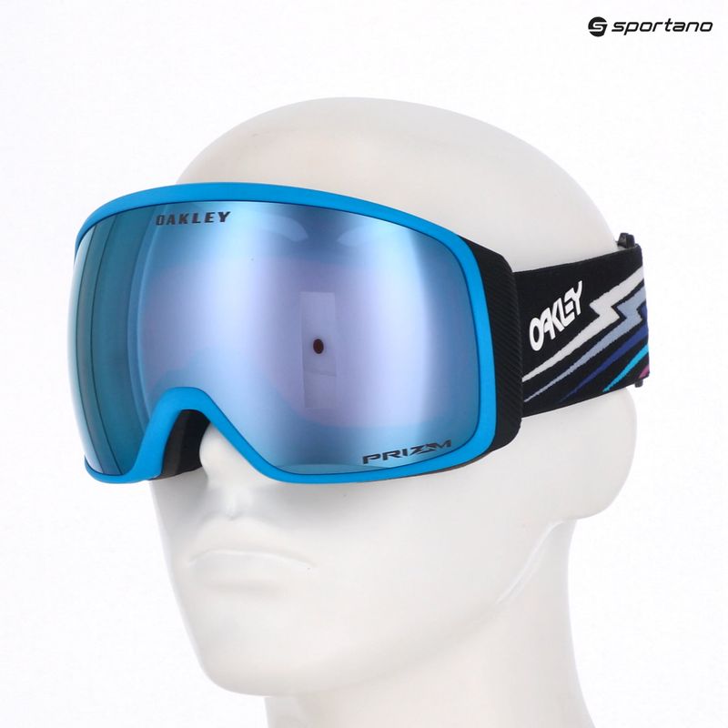 Síszemüveg Oakley Flight Tracker L black bolt/prizm snow sapphire iridium 5