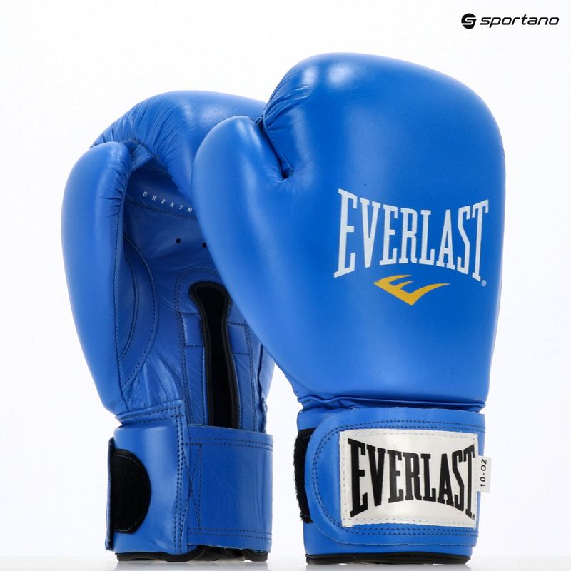 Boxkesztyű Everlast USA blue 3