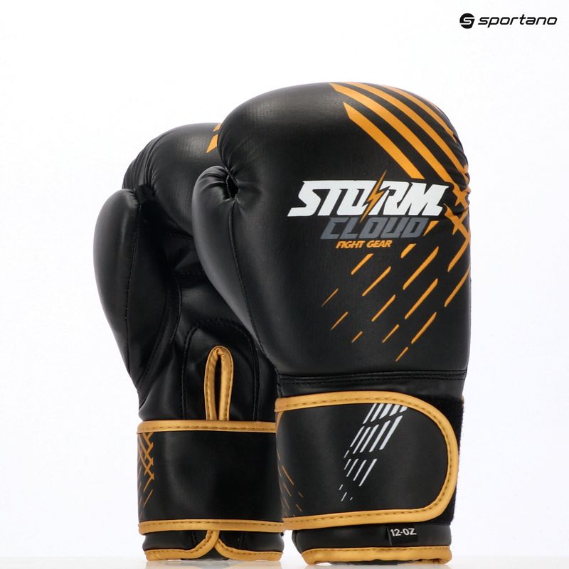 Boxkesztyűk StormCloud Lynx black/gold 9