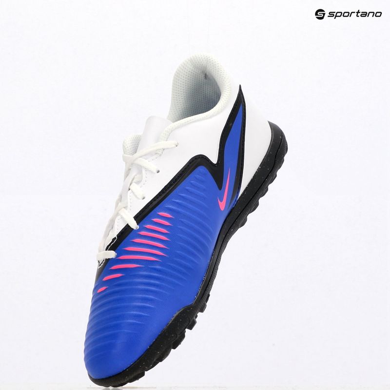 Férfi focicipő Nike Phantom 6 Low Club TF Racer Blue/White/Pink Blast 11