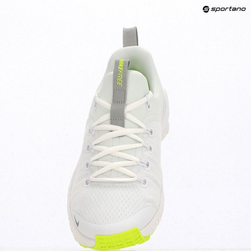 Női edzőcipők Nike Free Metcon 6 white/volt/metallic silver 10