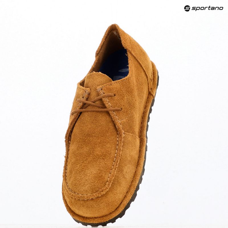 Cipő BIRKENSTOCK Utti Lace Suede Leather Narrow cork brown 10