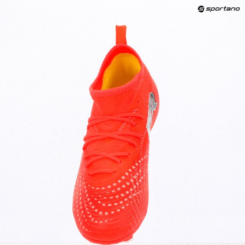 Gyerek focicipő PUMA Future 9 Match FG/AG Jr glowing red/puma white/puma black/puma silver 9
