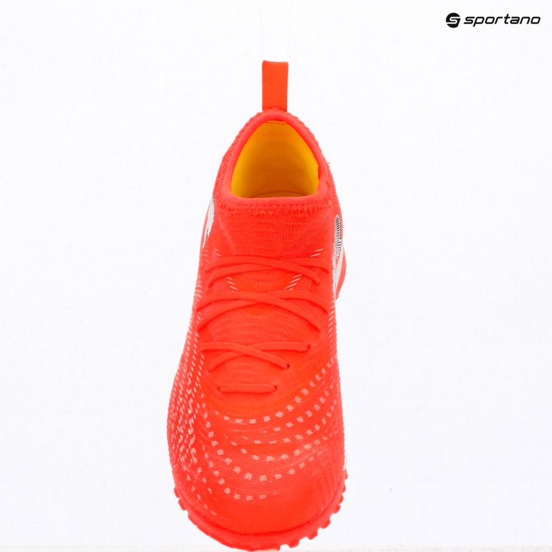 Focicipő PUMA Future 9 Match TT + Mid Jr glowing red/puma white/puma black/puma silver 10