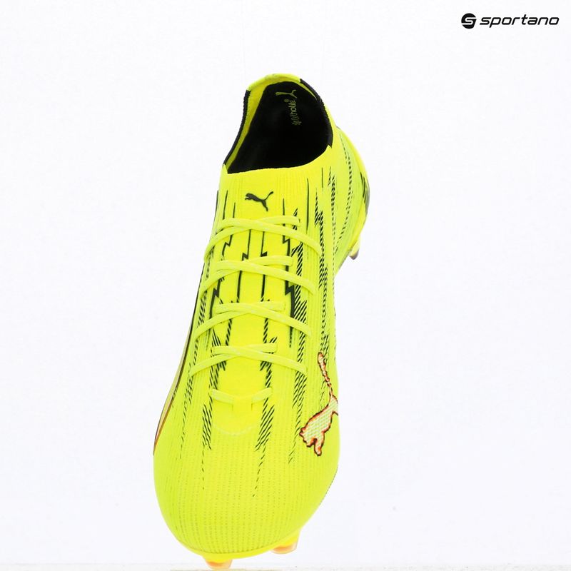 Focicipők PUMA Ultra 6 Ultimate FG yellow alert/puma black/glowing red/lime squeeze 11