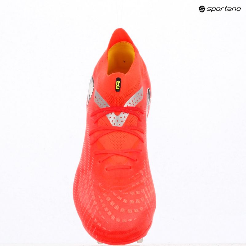 Férfi futballcipő PUMA Future 9 Pro MxSG glowing red/puma white/puma black/puma silver 9