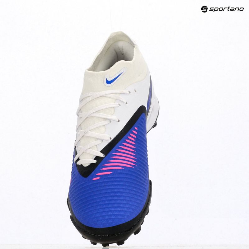 Férfi focicipő Nike Phantom 6 High Academy TF Racer Blue/White/Pink Blast 11