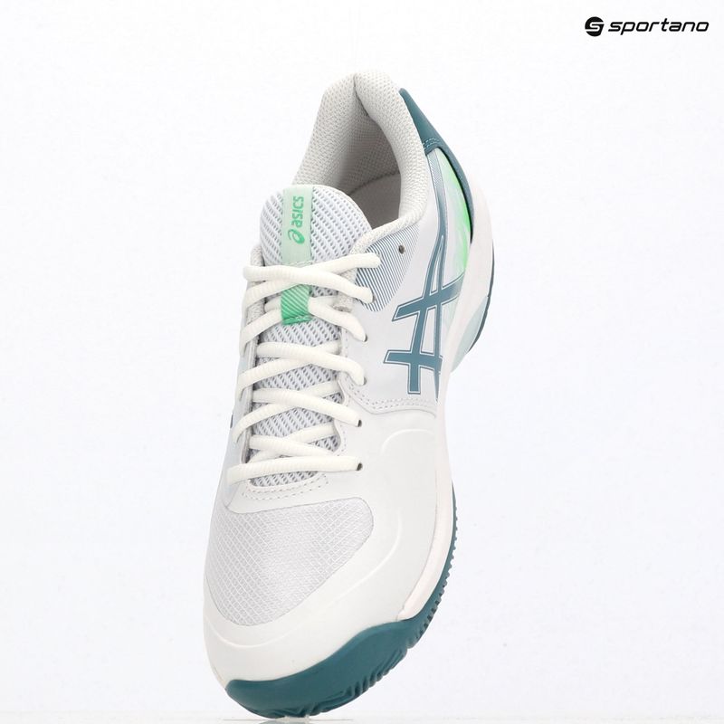 Férfi padelcipő Asics Game FF Padel white/misty pine 9