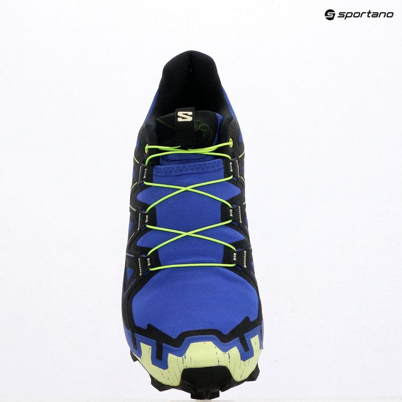 Férfi futócipő Salomon Speedcross 6 bluing/black/acid lime 10