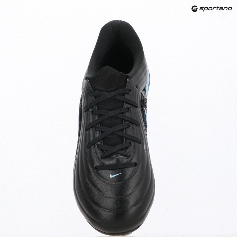 Gyerek focicipők Nike Tiempo Maestro Academy Jr FG/MG black/ice blue 12