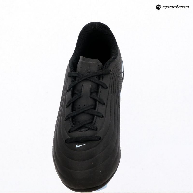 Gyerek focicipő Nike Tiempo Maestro Club Jr FG/MG black/ice 12