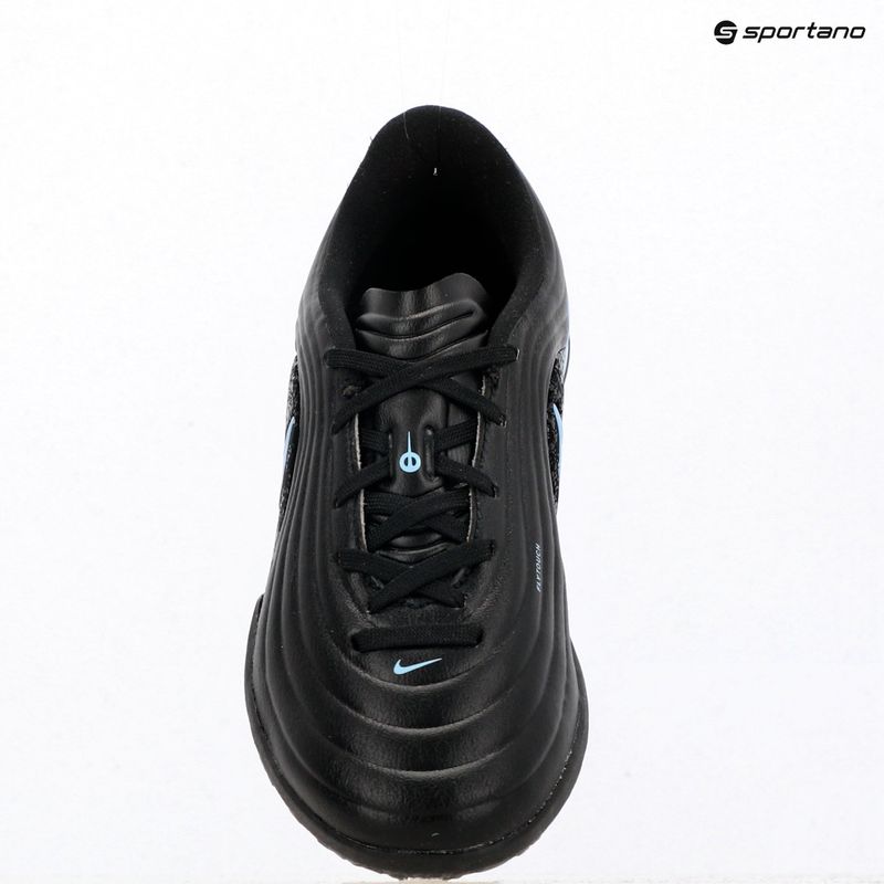 Gyerek focicipő Nike Tiempo Maestro Academy Jr TF black/ice blue 11