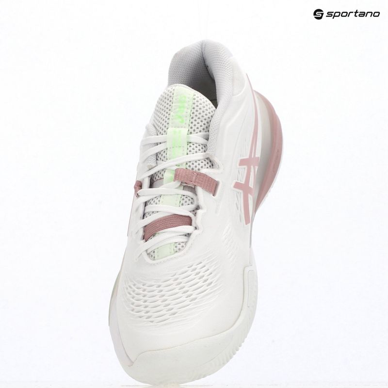 Női teniszcipő ASICS Gel-Resolution X Clay W white/morganite 9