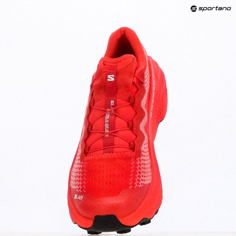 Férfi futócipő Salomon S/LAB Ultra Glide 1.5 white/fiery red/black 11