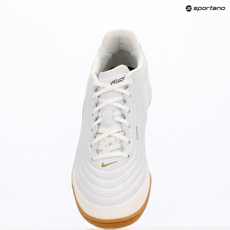 Férfi futballcipő Nike Tiempo Reactgato IC white/metallic gold 11