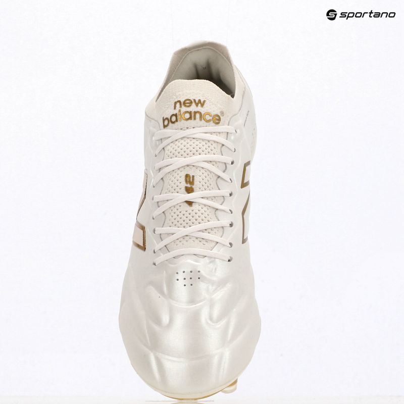 Futballcipő New Balance Elite V3 FG sea salt multi/gold metallic 9