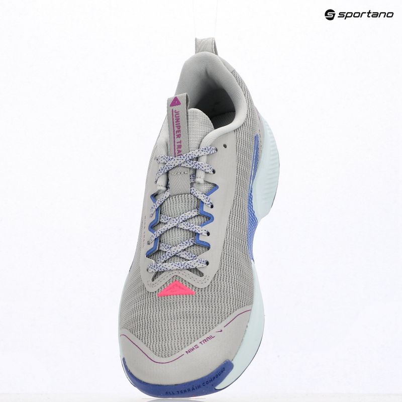 Női futócipő Nike Juniper Trail 3 grey fog/sapphire/glacier blue 11