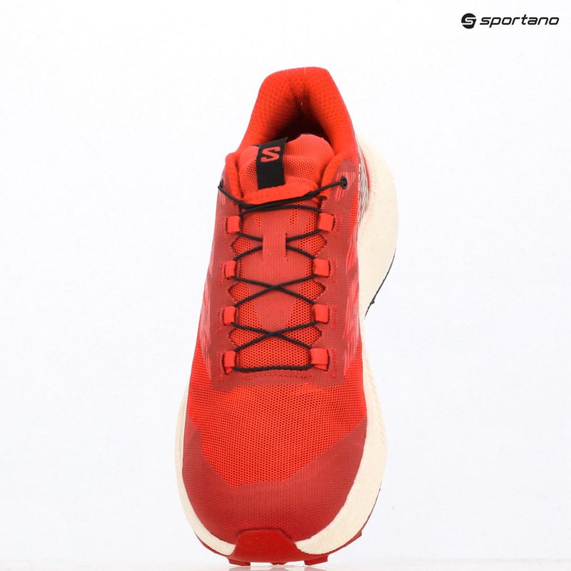 Salomon Pulsar férfi futócipő fiery red/vanilla ice/black 12