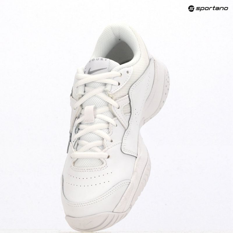 Gyerek teniszcipő Nike Court Lite 2 Jr white/metallic silver 9