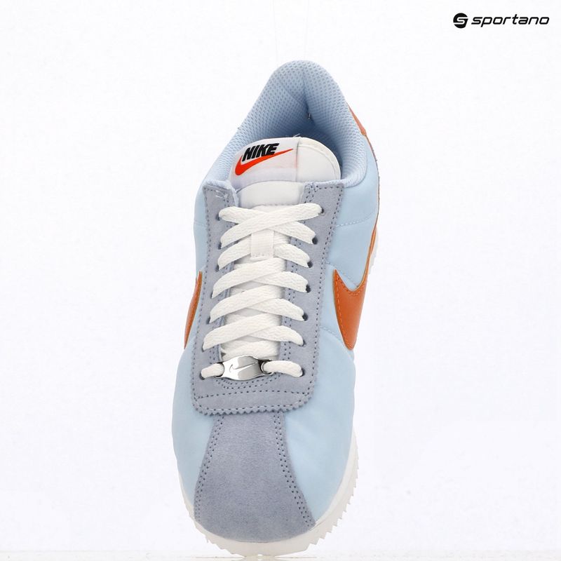 Női cipők Nike Cortez Hydrogen Blue/White/Hot Curry 13