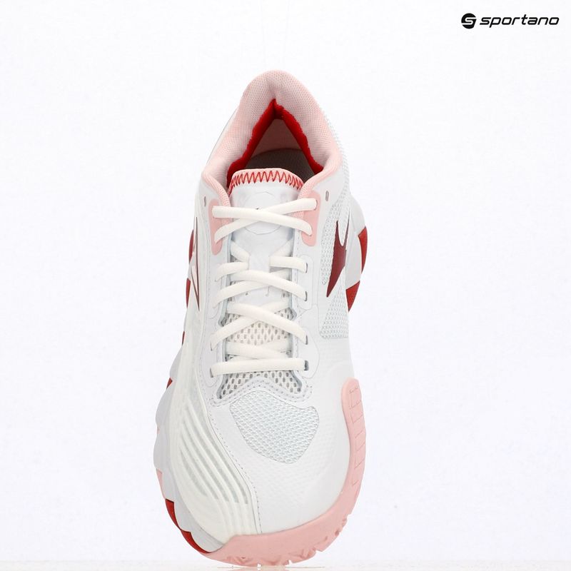Női teniszcipő Mizuno Wave Enforce Tour 2 CC white/pinkesque/barbados/cherry 9