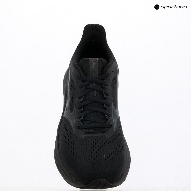 Férfi futócipő Mizuno Wave Inspire 22 Wide black/black sand/black 9