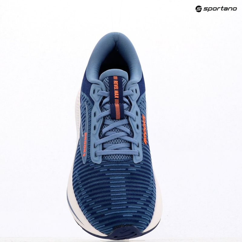 Férfi futócipő Brooks Revel Max beacon blue/moonlight/orange 10