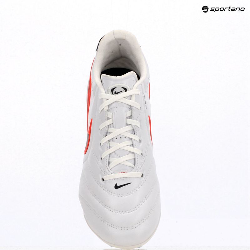 Férfi futballcipők Nike Tiempo Ligera Pro FG white/bright crimson/black 11