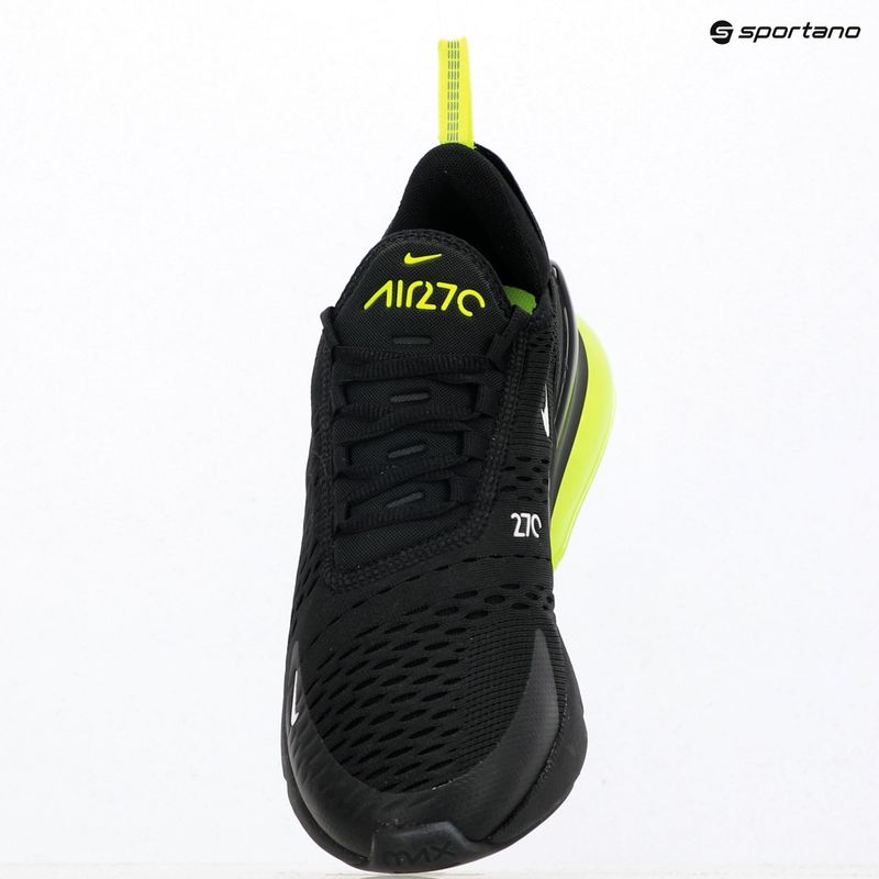 Férfi cipők Nike Air Max 270 black/volt/reflect silver/white 10