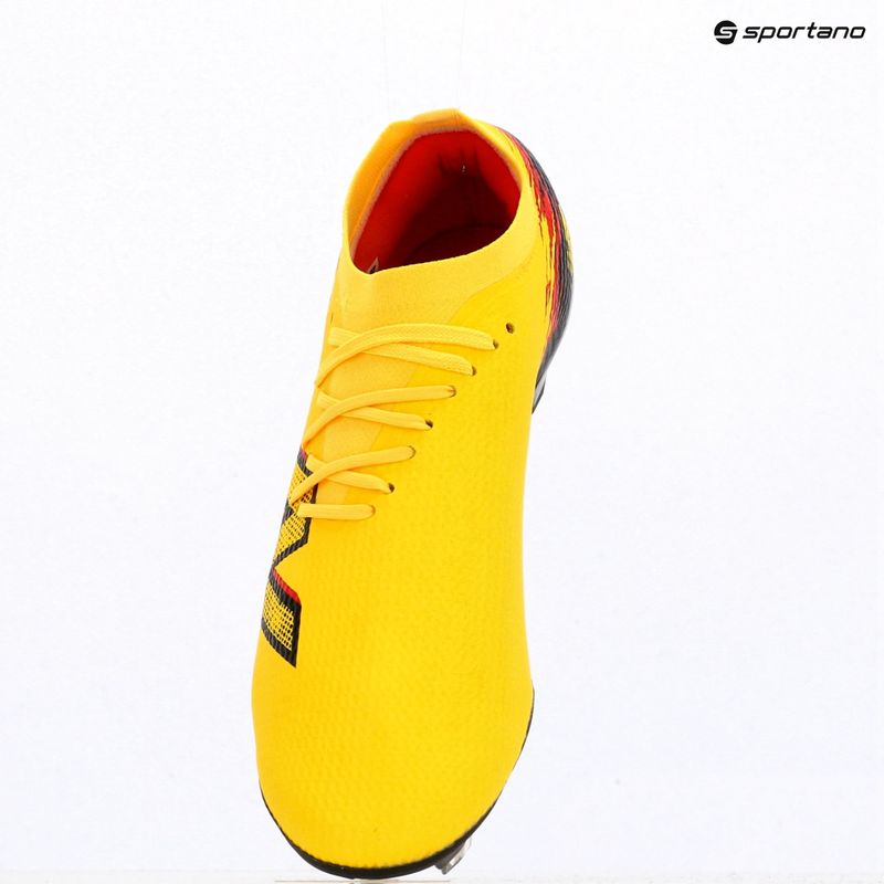 Futballcipő New Balance Furon Team V8 FG punch yellow/black 100/fire cracker 9