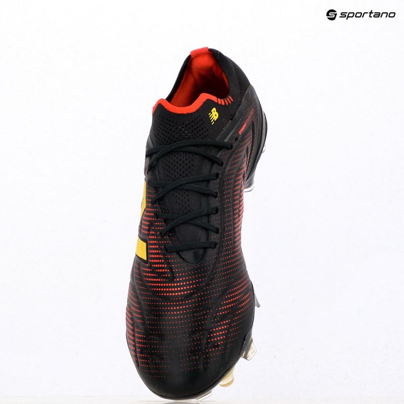 Futballcipő New Balance Tekela Elite Low V5 FG black 100/punch yellow/fire cracker 9