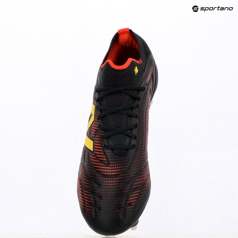 Futballcipő New Balance Tekela Elite Low V5 SG black 100/punch yellow/fire cracker 9