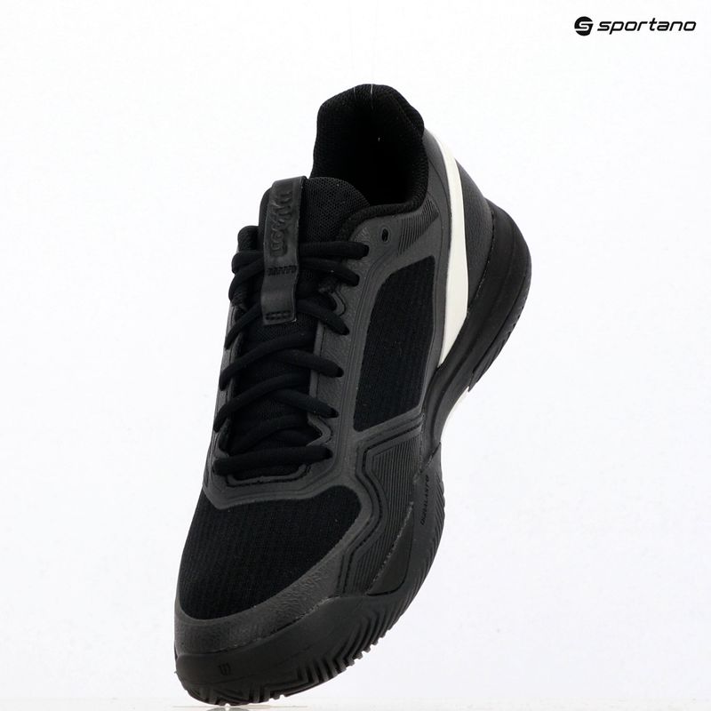 Férfi teniszcipő Wilson Rush Pro 5 black/white/stormy weather 9