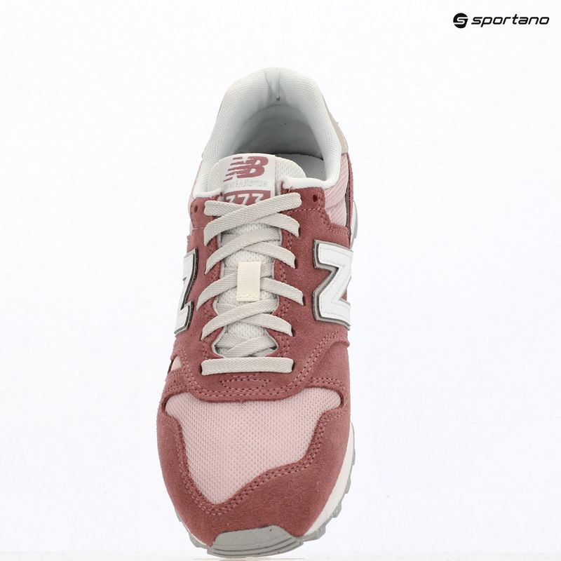 Női cipők New Balance 373's V2 rosewood/dark silver metallic 9