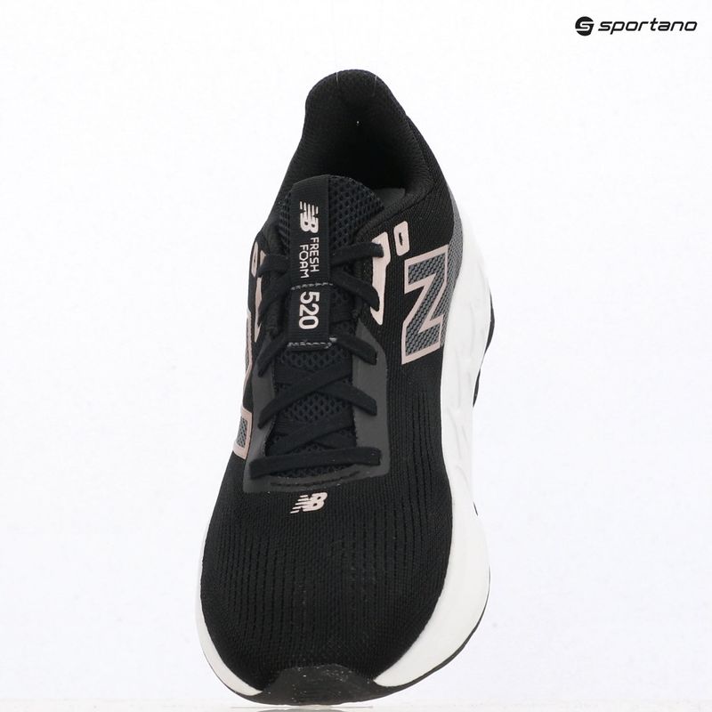 Női futócipő New Balance Fresh Foam 520's V9 black/castlerock/silver metallic 9