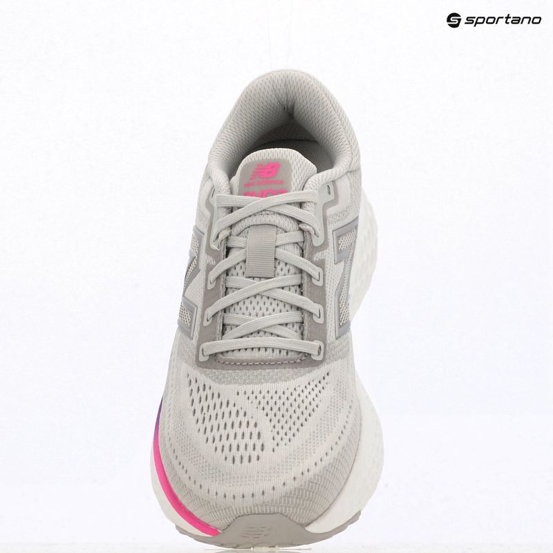Női futócipő New Balance Fresh Foam Evoz V4 grey matter/pink heat/blue oyster 9
