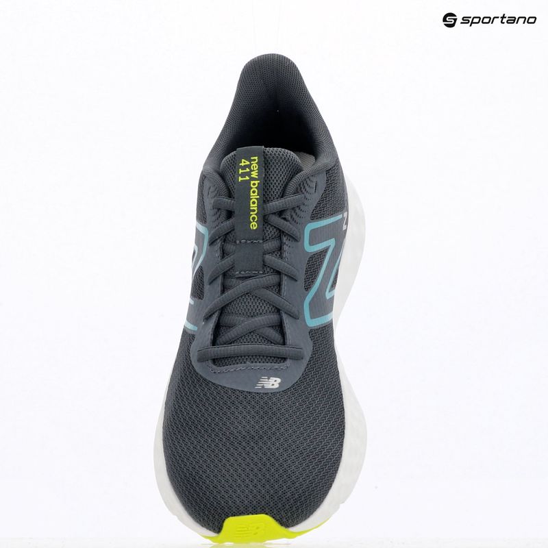 Férfi futócipő  New Balance Fresh Foam 411's V3 graphite/alkaline green/faded teal 9
