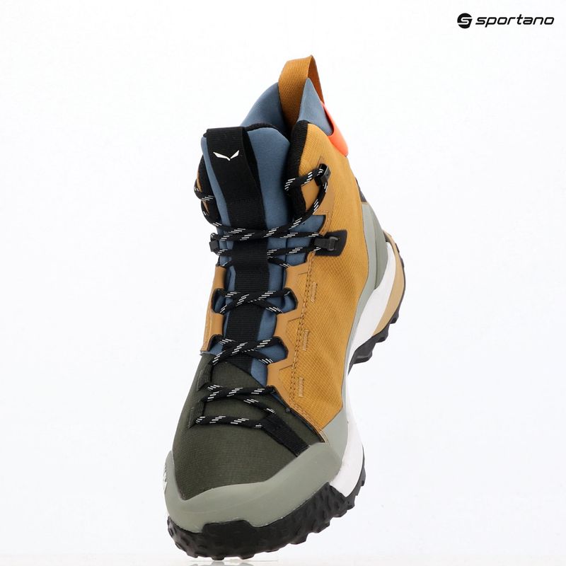Férfi túrabakancs Salewa Puez 2 Mid Ptx golden brown/shadow 16
