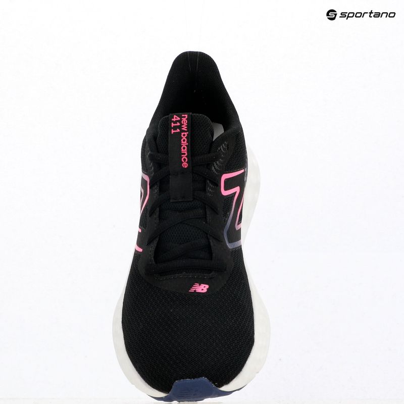 Női futócipő New Balance Fresh Foam 411's V3 black/real pink/blue oyster 9
