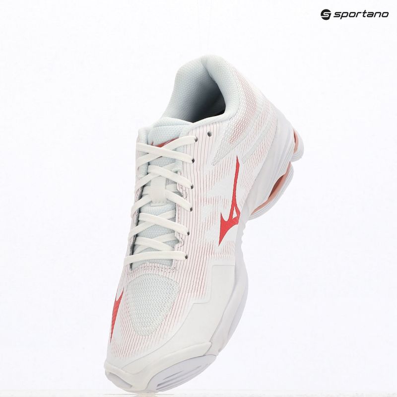 Női röplabdacipők Mizuno Wave Lightning Pro white/rose elegance/lava falls 9