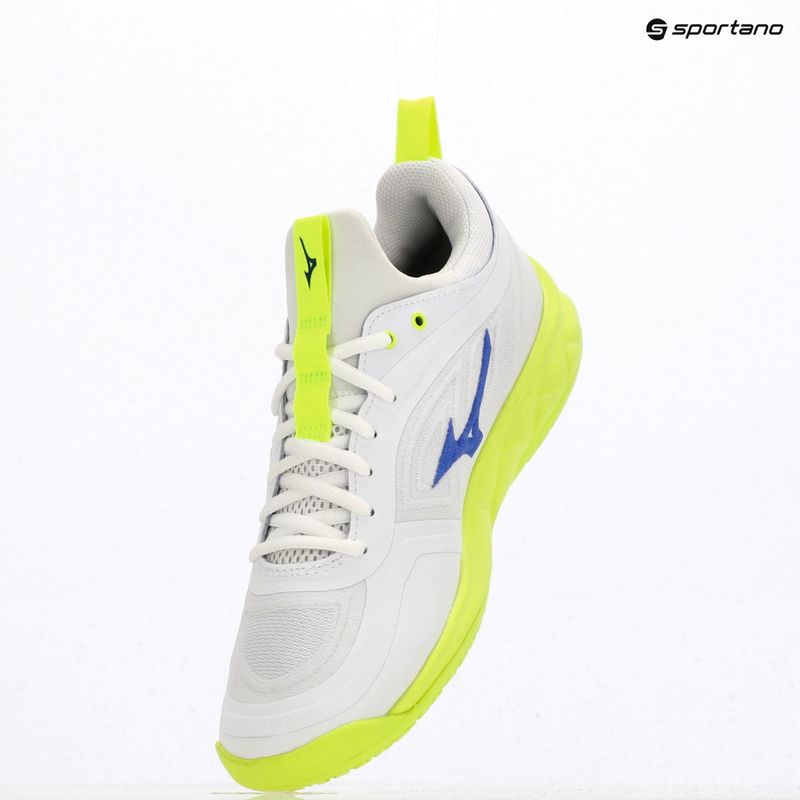Röplabda cipő Mizuno Wave Luminous 3 white/lightning yellow/dazzling blue 4