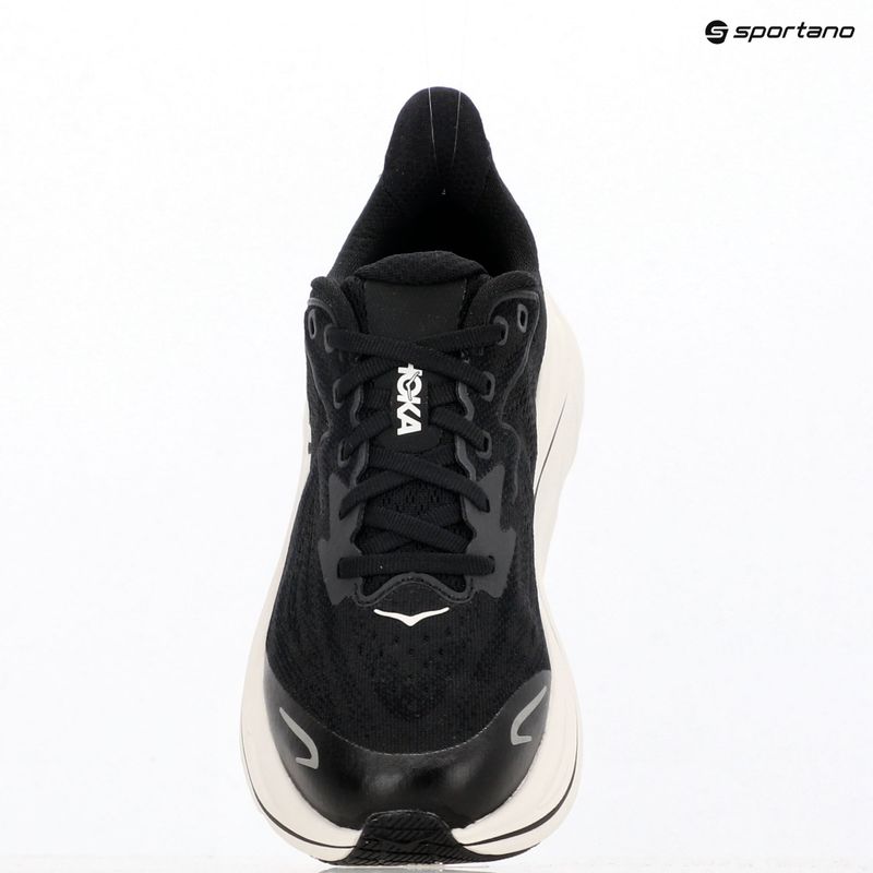 Gyerek futócipők HOKA Clifton 10 black/white 10