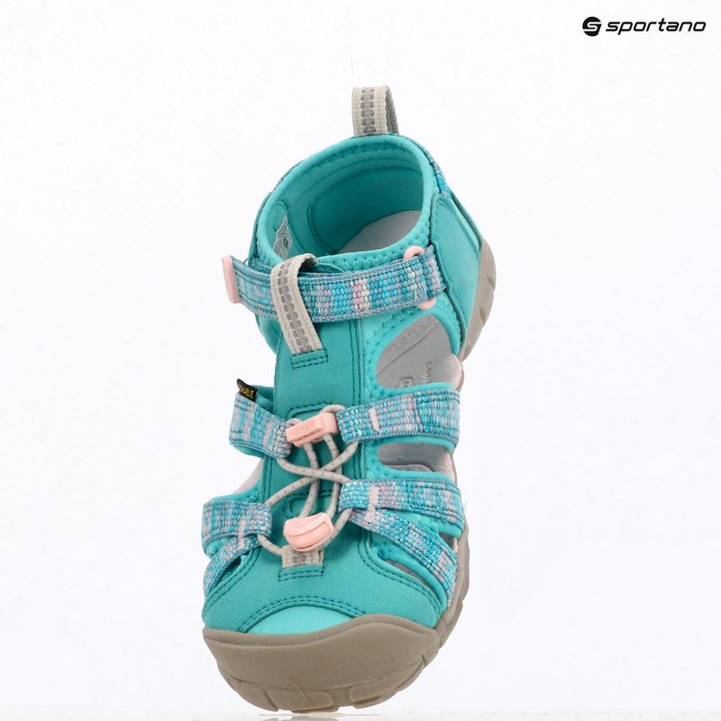 Gyerek szandálok KEEN Seacamp II CNX bright aqua/giggle pink 14